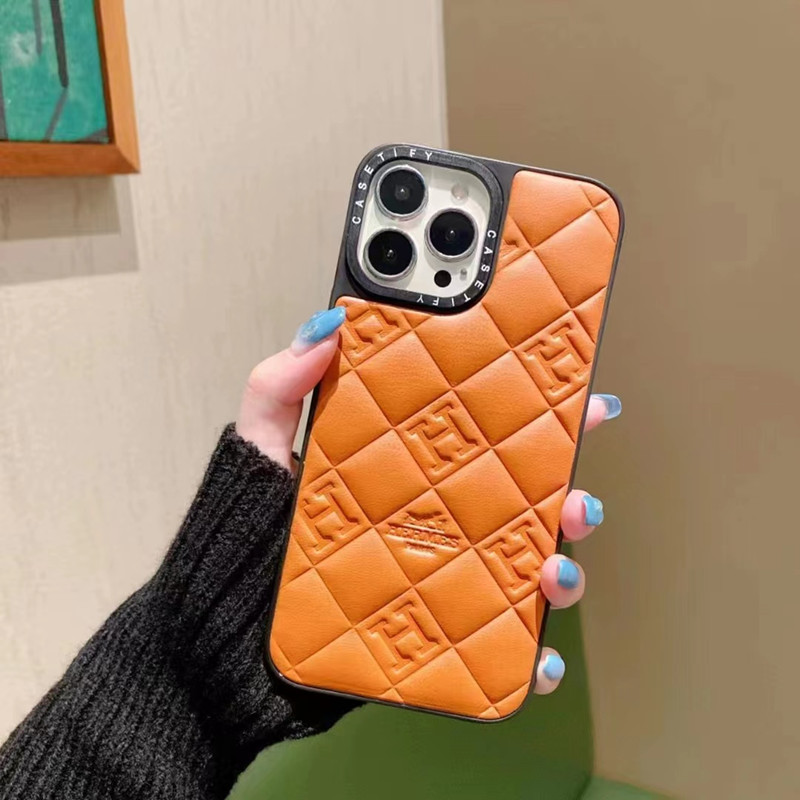 Cás Fón Pearsantachta Sheepskin Oiriúnach do Apple, Samsung, Huawei, Xiaomi agus fóin phóca eile, iPhone14 Cás leathair cosanta lingwen laitíse iPhone14, dearadh sliogán bog timpeall, mothú compordach, friotaíocht maith titim titim